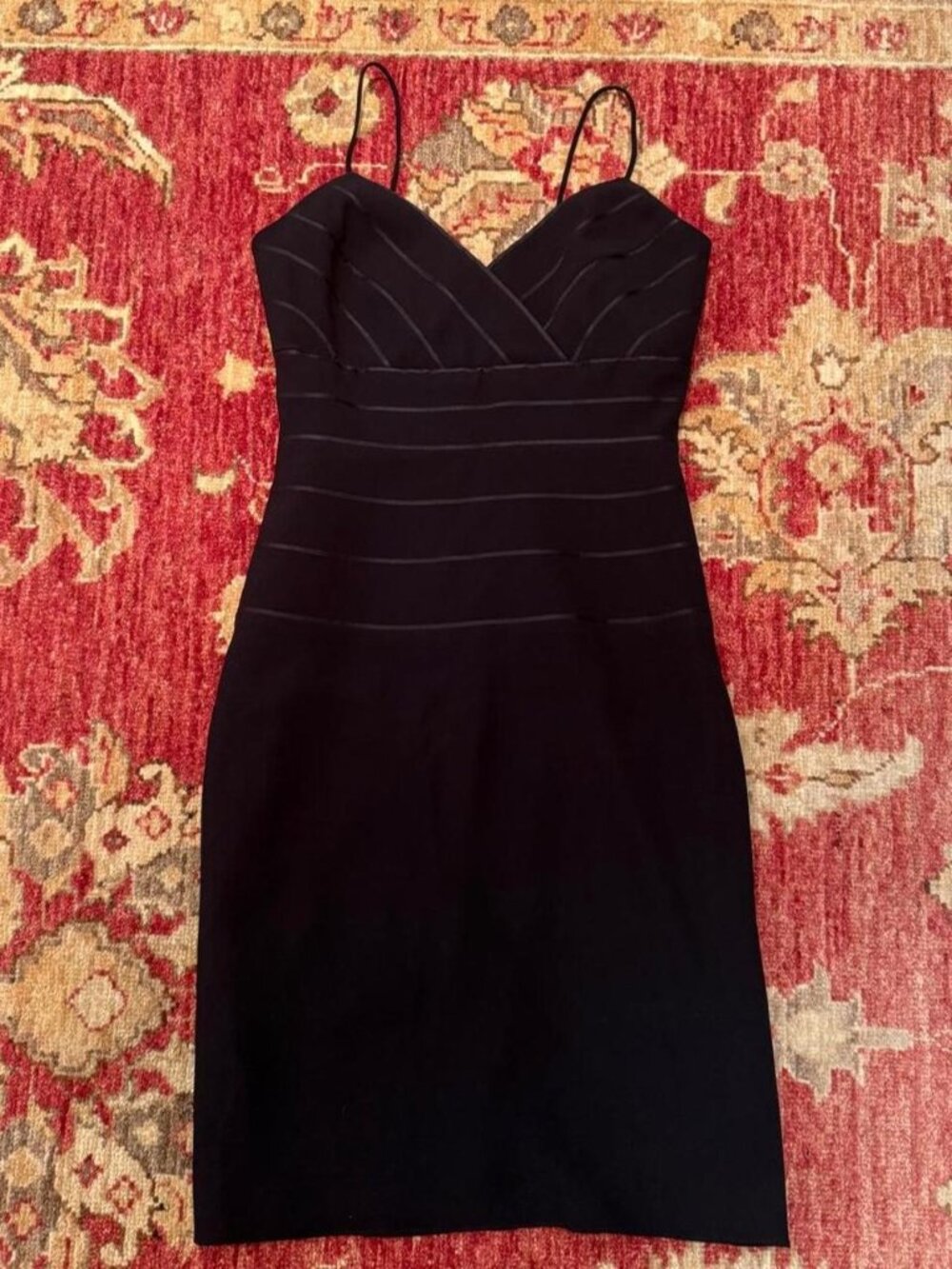Jones New York Black Bandage Dress